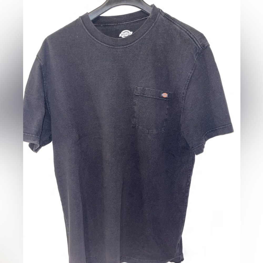 DICKIES BLACK LARGE TALL SHORT SLEEV TEE
